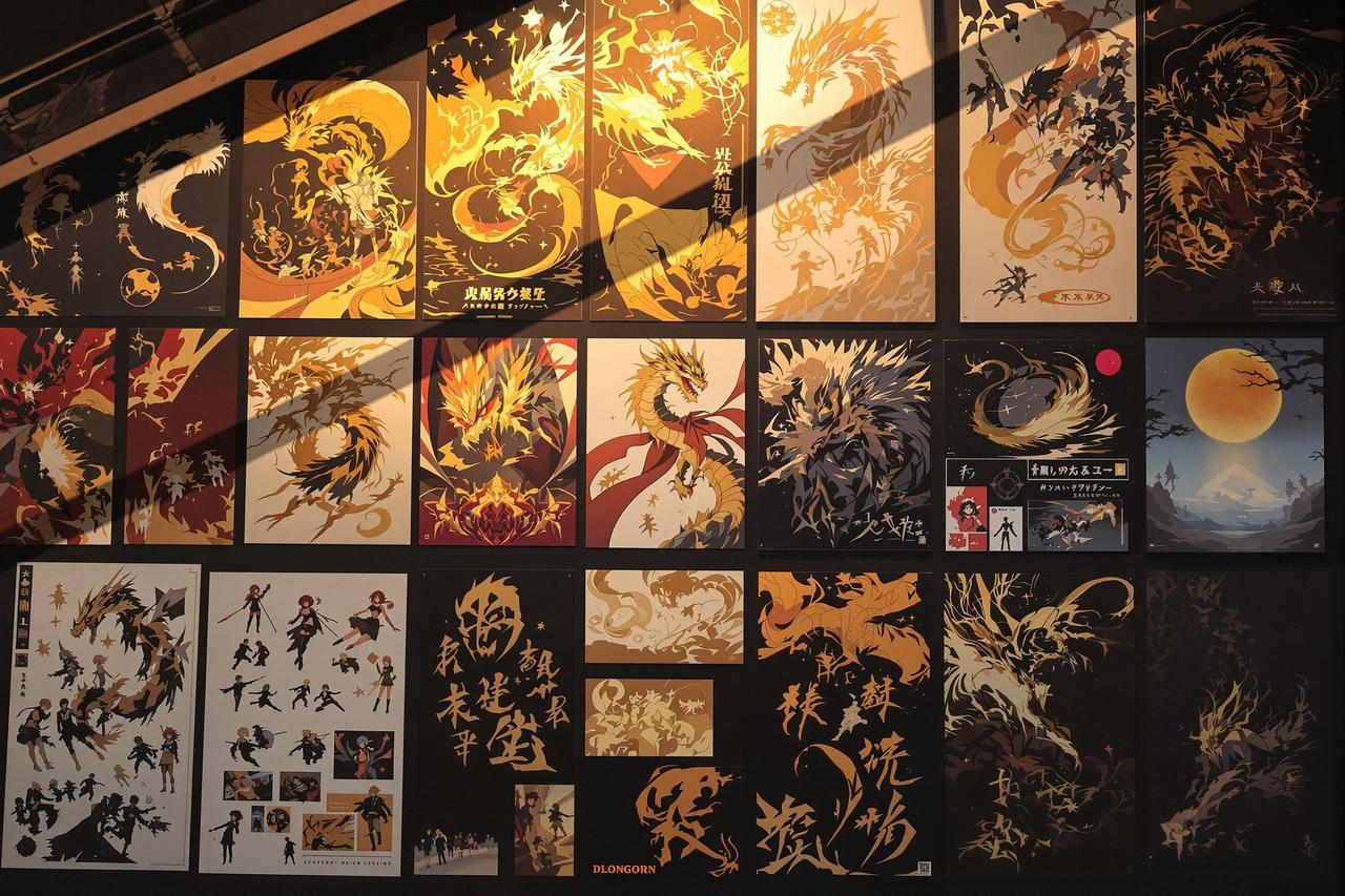 搜短剧网站作品展示 - 龙啸九天 — 原画设定集
