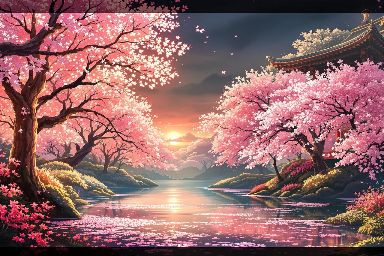 搜短剧网站作品展示 - 花间绘梦师 — 场景美术